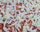 A picture of step 1 of Margherita Pizza 🍕.