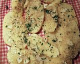 Foto del paso 12 de la receta Merluza del pincho al horno, con patatas y ajos