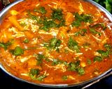A picture of step 6 of Paneer Lababdar.