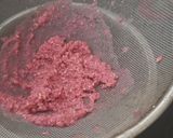 A picture of step 2 of Anar juice /Pomegranate juice.