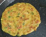 बेसन आटा चीला (besan atta cheela recipe in Hindi) रेसिपी चरण 2 फोटो