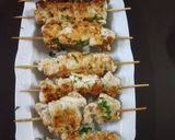 A picture of step 5 of Chicken malai tikka.