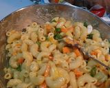 Foto langkah ke 2 dari resep Pizza Macaroni Teflon #snack.