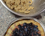 Foto del paso 5 de la receta: Pie de arándanos floral