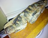 A picture of step 1 of Wet Fried fish #AuthorMarathon.