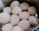 A picture of step 4 of Rasgulla.