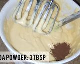 A picture of step 3 of Chocolate Sponge Cake.