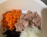 Foto langkah ke 1 dari resep Baso cincang ayam bihun jamur.
