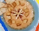 Pas rețetă Supă cremă de legume cu crutoane și bacon 5 fotografie