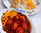 عکس مرحله 4 از دستور 🌺خورشت نخود فرنگی با کوفته قلقلی