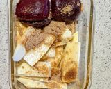 A picture of step 2 of Roasted apple parsnips.