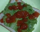 Foto langkah ke 3 dari resep Sandwich sederhana.
