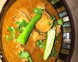 A picture of step 6 of Chicken curry masala.