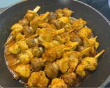Foto del paso 2 de la receta: Brochetas de Pollo Satay y Champis