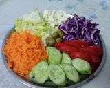 عکس مرحله 2 از دستور سالاد میکس🥗