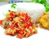 Foto langkah ke 5 dari resep Cumi Asin Sambal Matah.