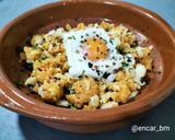 Foto del paso 9 de la receta: Patatas revolconas con bacalao y huevo poché