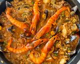 Foto del paso 6 de la receta: Arroz meloso de calamarchines, sepia y gamba roja