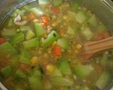 Foto langkah ke 5 dari resep Sop Labu Siam Jagung Wortel.