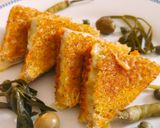Foto del paso 5 de la receta: Sándwich Mallorquín de Sobrasada con Miel y Piñones