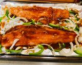 A picture of step 4 of Honey Bbq Broiled Salmon.