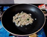 A picture of step 4 of Palak Khichdi.