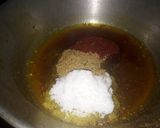 A picture of step 3 of Raw Mango Pickle.