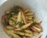 A picture of step 4 of Spiced potato wedges#Festive dish contest Nairobi West.