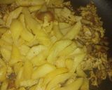 A picture of step 3 of Sultan chips.