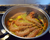 Foto del paso 7 de la receta: Rape con almejas y langostinos