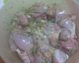 Foto del paso 1 de la receta: Pollo en salsa con papas al ajillo