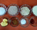 A picture of step 1 of Ragi Waffle.