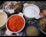 Foto del paso 1 de la receta: Budín carrot cake