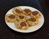 A picture of step 20 of Chocolate Mousse Filled Coconut Shortbread Cookies.
