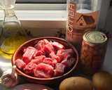 Foto del paso 1 de la receta: Arroz al horno con chorizo de Asturias y longanizas de Ontinyent