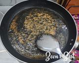 A picture of step 2 of Til Suji and Gud Laddoos.