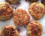 Foto del paso 3 de la receta: Tortitas de avena y verdura (sin huevo)