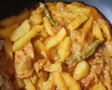 আলু দিয়ে সরপুটি মাছের ঝোল রেসিপির ধাপ 3 ছবি