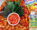 Hình bước làm 4 của món Bánh xèo tép