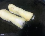 A picture of step 6 of Quick Choco French Toast Roll Ups.