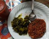 A picture of step 2 of Cottage cheese beetroot tikki.