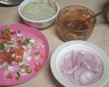 A picture of step 4 of Street Style Mix Chaat.