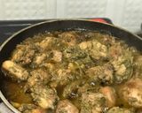 A picture of step 9 of ‘Chicken Cafreal’: A Popular Goan Green Chicken Curry.