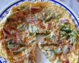 Foto del paso 5 de la receta: Tortilla de espárragos verdes con Jamón Ibérico