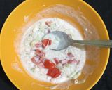 A picture of step 2 of Sabudana Coolant.