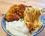 รูปขั้นตอนการทำที่ 7 ของ อุด้งแกงกะหรี่ครีมมันฝรั่ง White Curry Udon