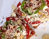 A picture of step 6 of Brown bread pizza.