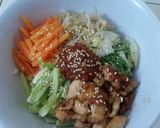 Foto langkah ke 5 dari resep Bibimbap versi Indonesia (bumbu tauco merah).