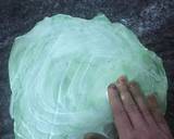 Rainbow Karanji/Gujiya with rava,dry fruits and coconut filling recipe step 3 photo