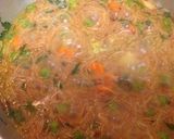 A picture of step 3 of Vermicelli and fried idli.